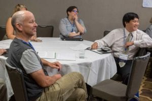 Jonathan Isozaki at the 2016 Noyce Summit in Washington DC. Jonathan is a Noyce Scholar and mathematics major who will graduate with a mathematics teaching credential in May 2018.